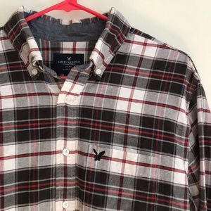 American Eagle Plaid Flannel